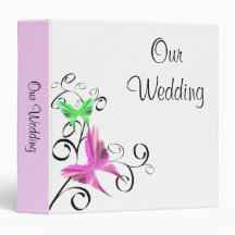 Butterfly Wedding Binder