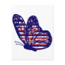 Butterfly with Hawaiian flag design Post Cards
