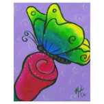 Butterfly with Rose Full Color Flyer