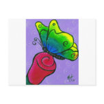Butterfly with Rose