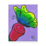 Butterfly with Rose