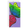 Butterfly with Rose Custom Rack Card