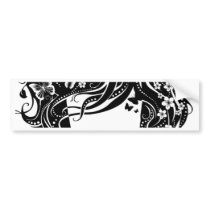 Butterfly Woman Bumper Stickers