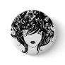 Butterfly Woman Pinback Buttons