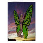 BUTTERFLY WOMAN CARD