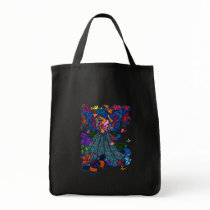 Butterfly Woman in Paisley Circled by Butterflies Tote Bag