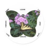 Butterfly Words to Live By Sticker