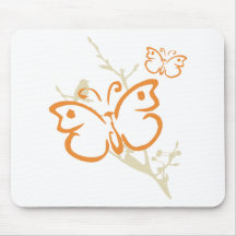 Butterfly Yoga Gift Mousepad