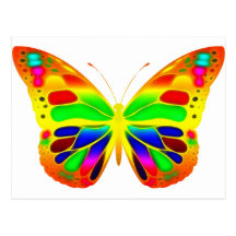 ButterflyWarrior 3 Postcard