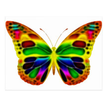 ButterflyWarrior 4 Postcard
