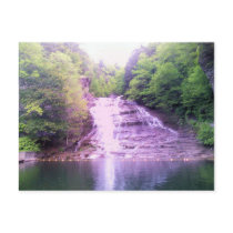 Buttermilk Falls in Ithaca, NY Postcard