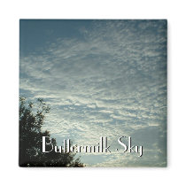 Buttermilk Sky Magnet