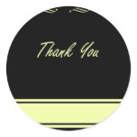 Buttermilk Thank You Stickers
