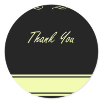 Buttermilk Thank You Stickers