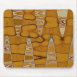 butterscotch abstract design mouse mats
