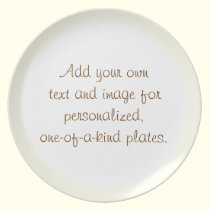 Buttery Beige Edge Plate Template plates