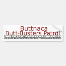 Buttnaca Bumpersticker Bumper Stickers