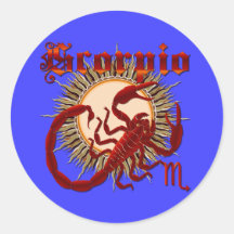 button-back-blue, Scorpio-Design-1 Stickers