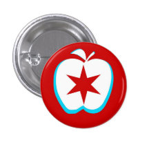 Button: Chicago Teacher Pride Logo