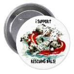 BUTTON FUNDRAISER FOR ANIMAL ~ DALMATIAN RESCUE!