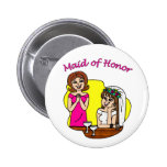 Button: Maid of Honour II