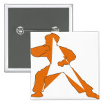 button pin capoeira martial arts axe