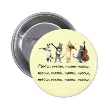 Button  / Singing Cats / Meow, Meow , Meow