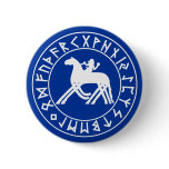 button Sleipnir Shield on Blk