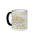 Buttons On Tree Mugs