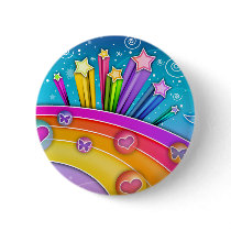 Buttons - RETRO POP ART SKY