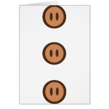 Buttons - Shirt Greeting Card