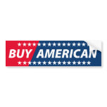 Buy American bumper stickers