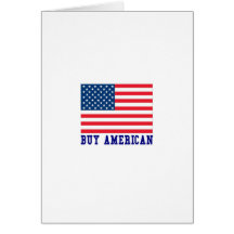 Buy American Greeting Card