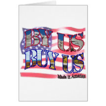 BUY AMERICAN GREETING CARD