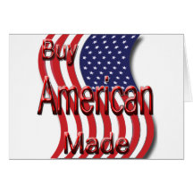 Buy American Made red Cards