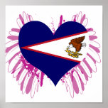 Buy American Samoa Flag Print