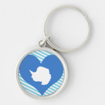 Buy Antarctica Flag Keychain