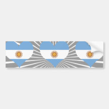Buy Argentina Flag Bumper Stickers
