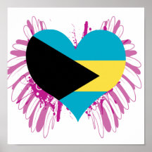 Buy Bahamas Flag Print