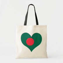 Buy Bangladesh Flag Tote Bags