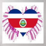 Buy Costa Rica Flag Print