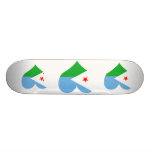 Buy Djibouti Flag Custom Skateboard