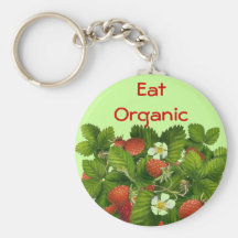 Buy Eat Grow Organic keychain