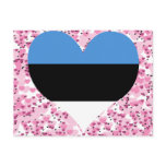 Buy Estonia Flag Postcard