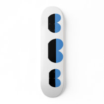 Buy Estonia Flag Skate Board Deck