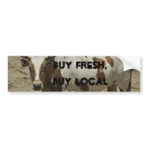 Buy Fresh, Buy Local Bumper Stickers