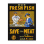 Buy Fresh Fish Postcards