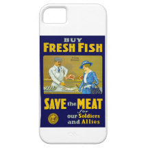 Buy Fresh Fish ~ Save the Meat iPhone 5 Cover