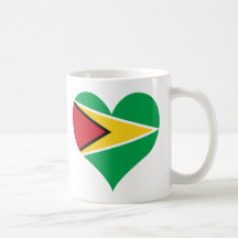 Buy Guyana Flag Coffee Mugs