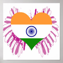 Buy India Flag Poster
